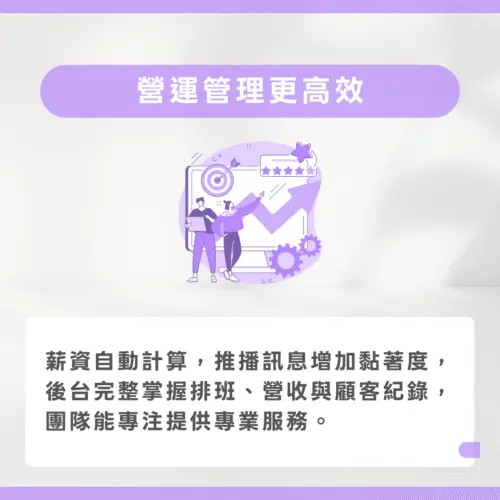 A.S髮藝空間-營運管理更高效 ┇ 從薪資到顧客互動一次掌握